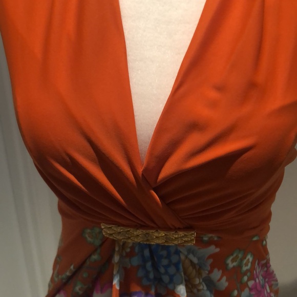 Roberto Cavalli Chinoiserie Asian Floral Pattern NWT - Picture 4 of 17